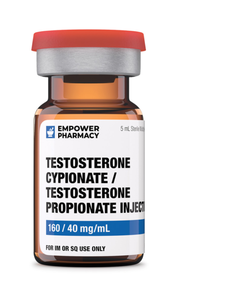 Testosterone Cypionate / Testosterone Propionate Injection Testosterone Cypionate / Testosterone Propionate 160/40 mg/mL 5 mL Vial (Grapeseed Oil)