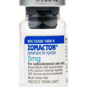 Zomacton (Somatropin) Injection 5 mg Lyophilized Vial