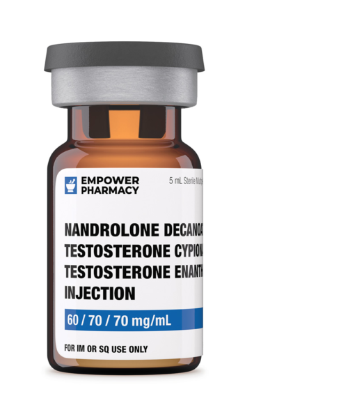 Nandrolone Decanoate / Testosterone Cypionate / Testosterone Enanthate Injection 60/70/70 mg/mL 5 mL Vial (Grapeseed Oil)